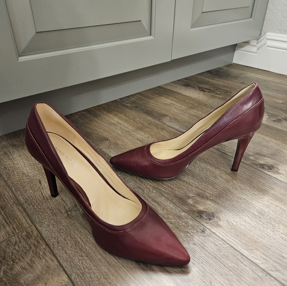 Nine West Red Stiletto Heels